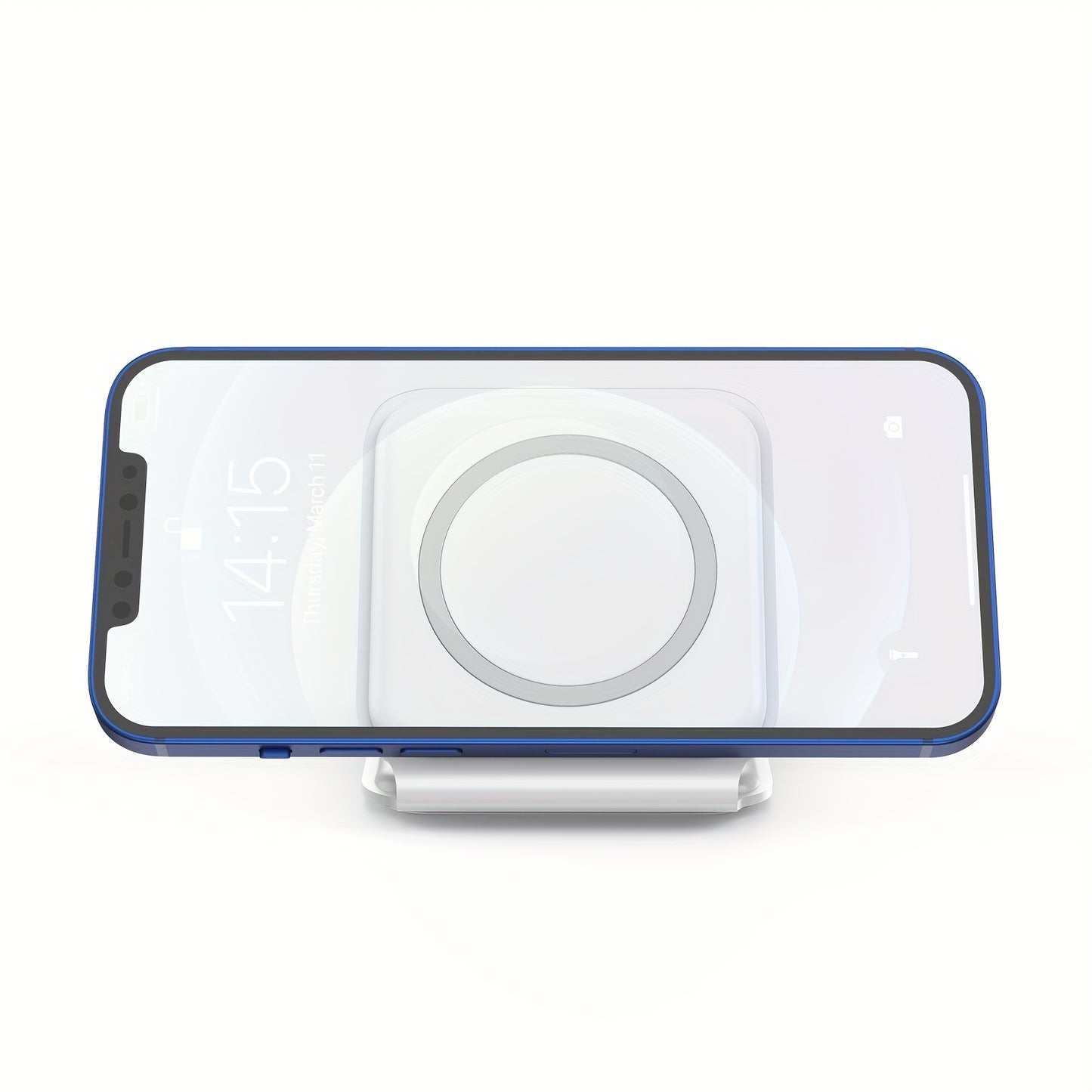 3 In 1 Wireless Charger For IPhone,Magnetic Foldable 3 In 1 Charging Station,Travel Charger For Multple Devices For IPhone 14/13/12 Series,AirPods 3/2/Pro,iWatch(Adapter Included)